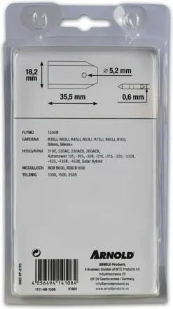 Arnold Reservemes Robotmaaier 9 Stuks 8 Arnold Reservemes Robotmaaier 9 Stuks -Buiten Gereedschaps Winkel 4056494141084 2 scaled