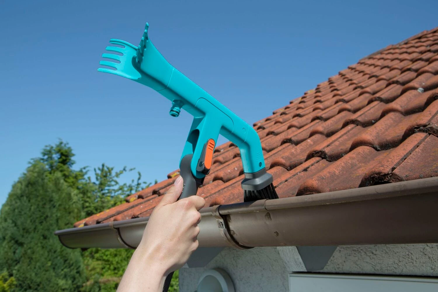 Gardena Combisystem Gootreiniger 52,8 X 18 X 10,2 Cm 2 Gardena Combisystem Gootreiniger 52,8 X 18 X 10,2 Cm - Afbeelding 2