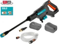 Gardena Hogedrukreiniger Solo AquaClean 14 Gardena Hogedrukreiniger Solo AquaClean -Buiten Gereedschaps Winkel 4078500053495 2 1