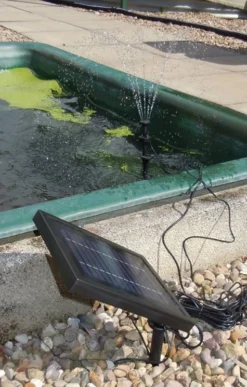 Hozelock Fonteinpomp Cascade Solar 300 L/h -Buiten Gereedschaps Winkel 5010646055291 3