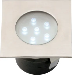 Garden Lights Inbouwspot Breva RVS 7 X 7 X 5,2 Cm
