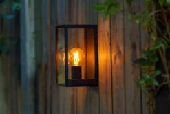 Garden Lights Wandlamp Sitta Zwart 12 X 12 X 22 Cm -Buiten Gereedschaps Winkel 5907800859065 2
