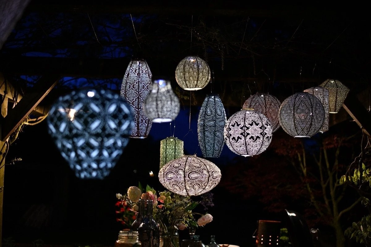 Lumiz Solar Lampion Groen D 16 H 20 Cm 3 Lumiz Solar Lampion Groen D 16 H 20 Cm - Afbeelding 3