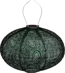 Lumiz Solar Lampion Groen D 40 H 27 Cm