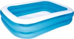 Bestway Kinderzwembad Rechthoek Blauw 211 X 132 X 46 Cm 6+