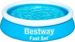 Bestway Opblaasbaar Zwembad Marin Rond Blauw D 183 H 51 Cm