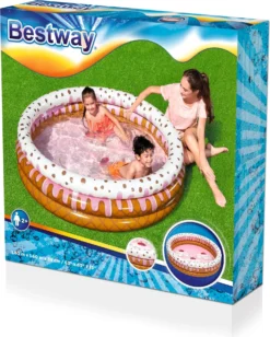 Bestway Kinderzwembad Sundae Ice Cream Rond D 160 H 38 Cm 2+ -Buiten Gereedschaps Winkel 6942138968163 6