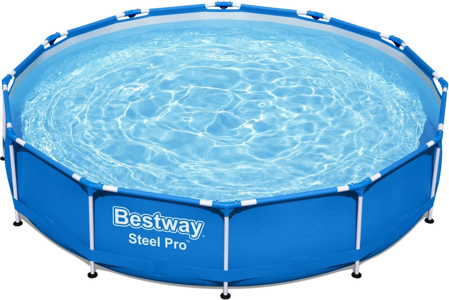 Bestway Frame Zwembad Steel Pro Inclusief Filterpomp Blauw D 305 H 76 Cm 2 Bestway Frame Zwembad Steel Pro Inclusief Filterpomp Blauw D 305 H 76 Cm - Afbeelding 2