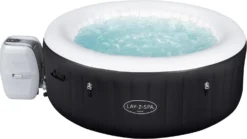 Bestway Opblaasbare Jacuzzi Lay-Z-Spa Miami 2 Rond Zwart D 180 H 66 Cm