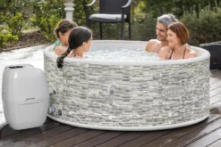Bestway Opblaasbare Jacuzzi Lay-Z-Spa Vancouver Plus Rond Grijs D 155 H 60 Cm 28 Bestway Opblaasbare Jacuzzi Lay-Z-Spa Vancouver Plus Rond Grijs D 155 H 60 Cm -Buiten Gereedschaps Winkel 6942138978896 14