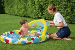 Bestway Kinderzwembad Ovaal Splash & Learn 120 X 117 X 46 Cm 1+ -Buiten Gereedschaps Winkel 6942138983906 14