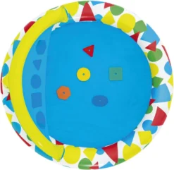 Bestway Kinderzwembad Ovaal Splash & Learn 120 X 117 X 46 Cm 1+ -Buiten Gereedschaps Winkel 6942138983906 4 1