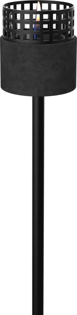 Tenderflame Fakkel Signal Hill Pole Zwart 12,1 X 12,1 X 144 Cm