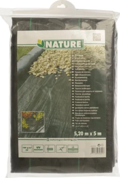 Nature Worteldoek 5,2 X 5 M Zwart -Buiten Gereedschaps Winkel 8711338303047 4