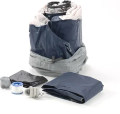 Infinite Spa Opblaasbare Jacuzzi Champion Vierkant Blauw 185 X 185 X 65 Cm -Buiten Gereedschaps Winkel 8711465055482 3