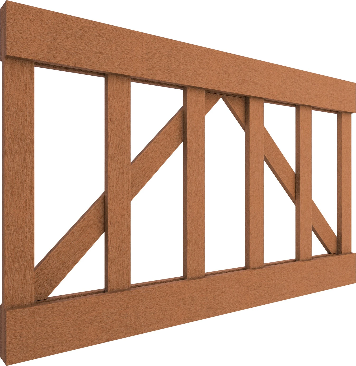 Tuinpoort Recht Colorado Hardhout 60 X 100 Cm 3 Tuinpoort Recht Colorado Hardhout 60 X 100 Cm - Afbeelding 3