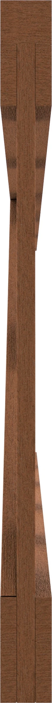 Tuinpoort Recht Colorado Hardhout 60 X 100 Cm 4 Tuinpoort Recht Colorado Hardhout 60 X 100 Cm - Afbeelding 4