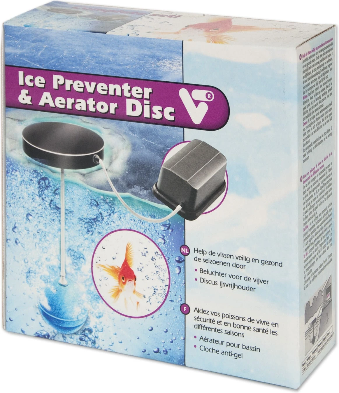 VT Discus Ijsvrijhouder Met Luchtpomp 1 VT Discus Ijsvrijhouder Met Luchtpomp