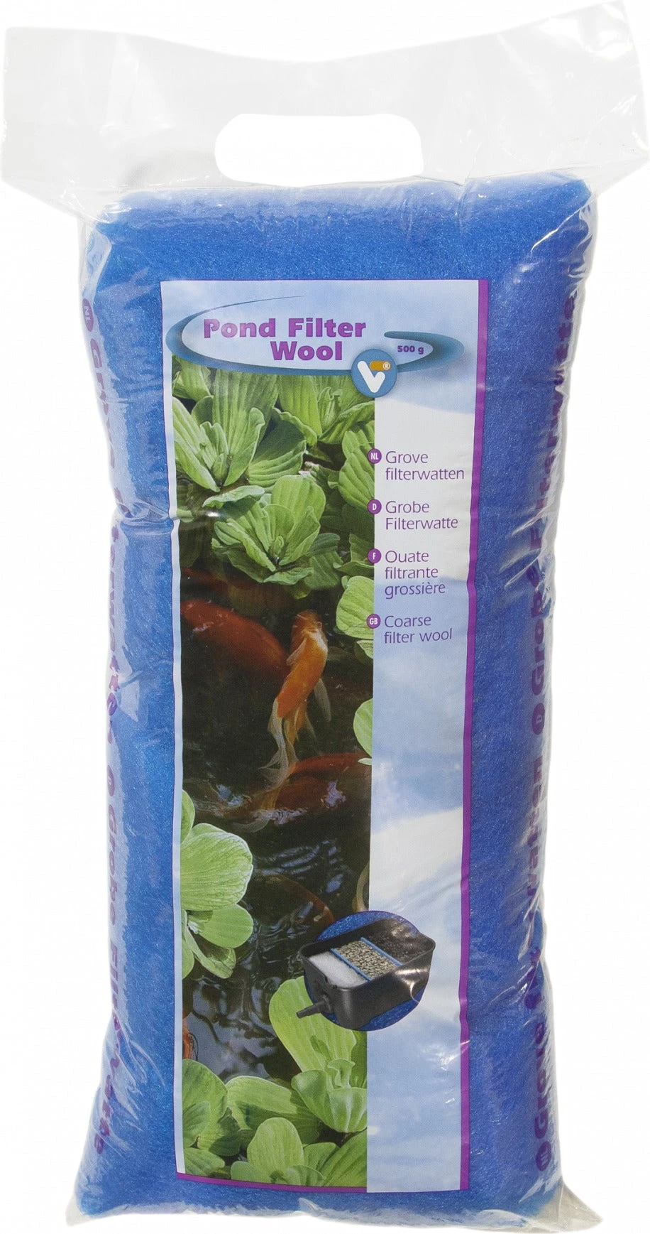 VT Filterwatten Blauw 500 G 1 VT Filterwatten Blauw 500 G