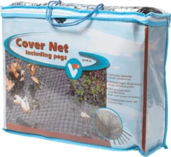VT Afdeknet Met Grondpennen 6 X 10 M