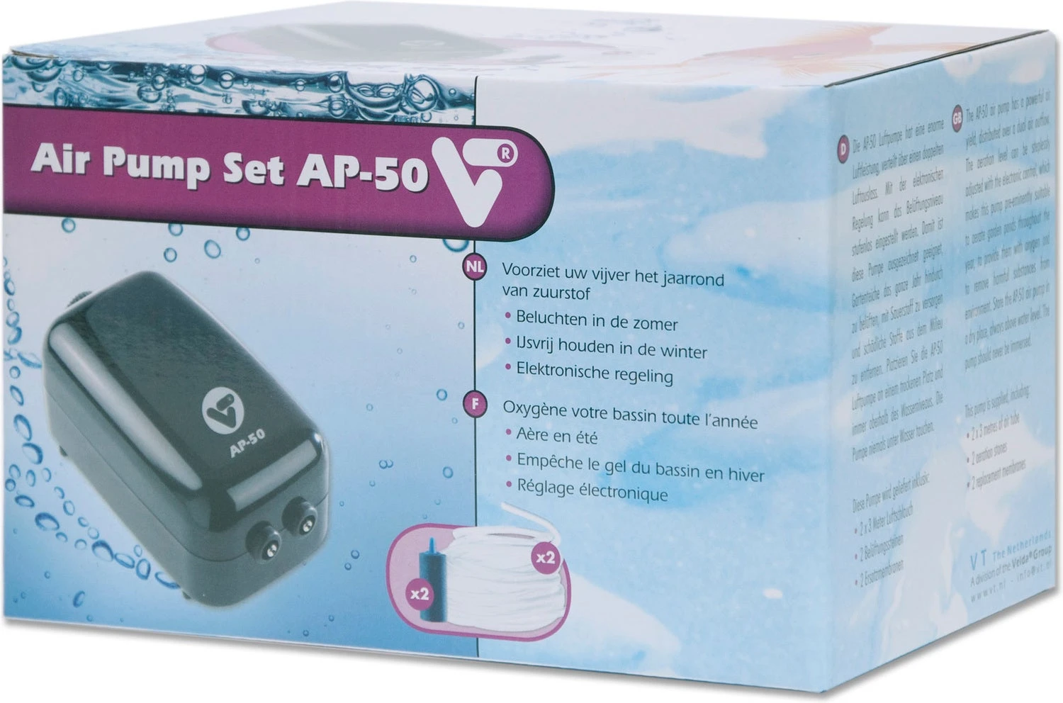 VT Luchtpomp Set AP-50 1 VT Luchtpomp Set AP-50