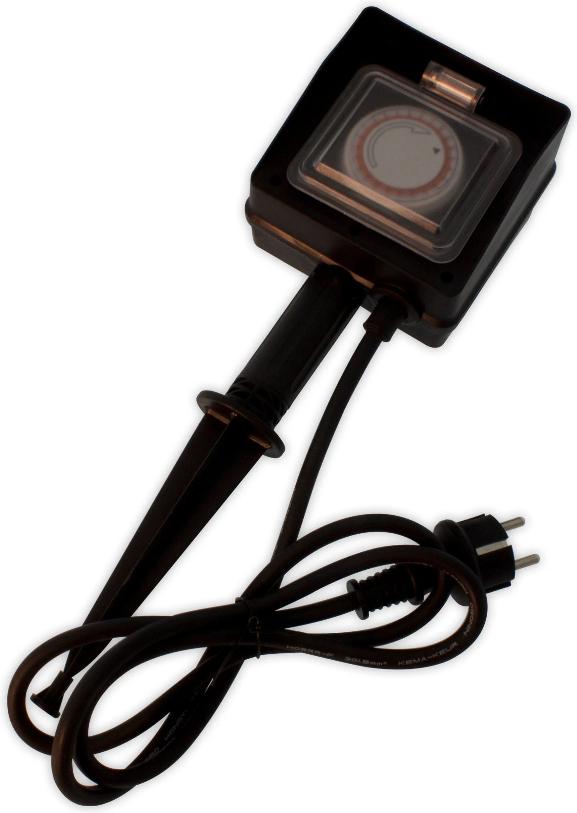 Calex Tuinspies Met Timer 2voudig 1 Calex Tuinspies Met Timer 2voudig