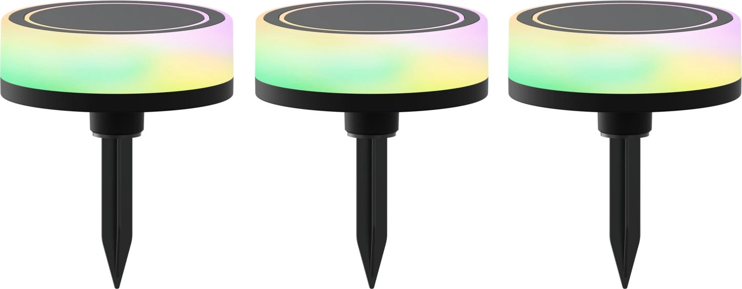 Calex Smart Inbouwspot Grondpots Zwart D 12 H 10,3 Cm 3 Stuks 2 Calex Smart Inbouwspot Grondpots Zwart D 12 H 10,3 Cm 3 Stuks - Afbeelding 2