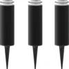 Calex Smart Staande Buitenlamp Gardenpost Zwart D 7,6 H 41 Cm 3 Stuks