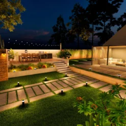 Calex Solar Wandlamp Zwart 15 X 18 X 27 Cm -Buiten Gereedschaps Winkel 8712879154938 3