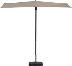 Madison Parasol Sun Wave 300 X 150 Cm Ecru
