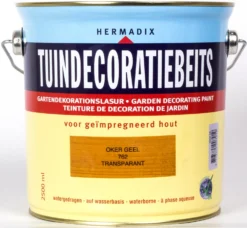 Hermadix Tuindecoratiebeits Oker Geel 2,5 L