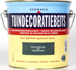 Hermadix Tuindecoratiebeits Natuur Blauw 2,5 L