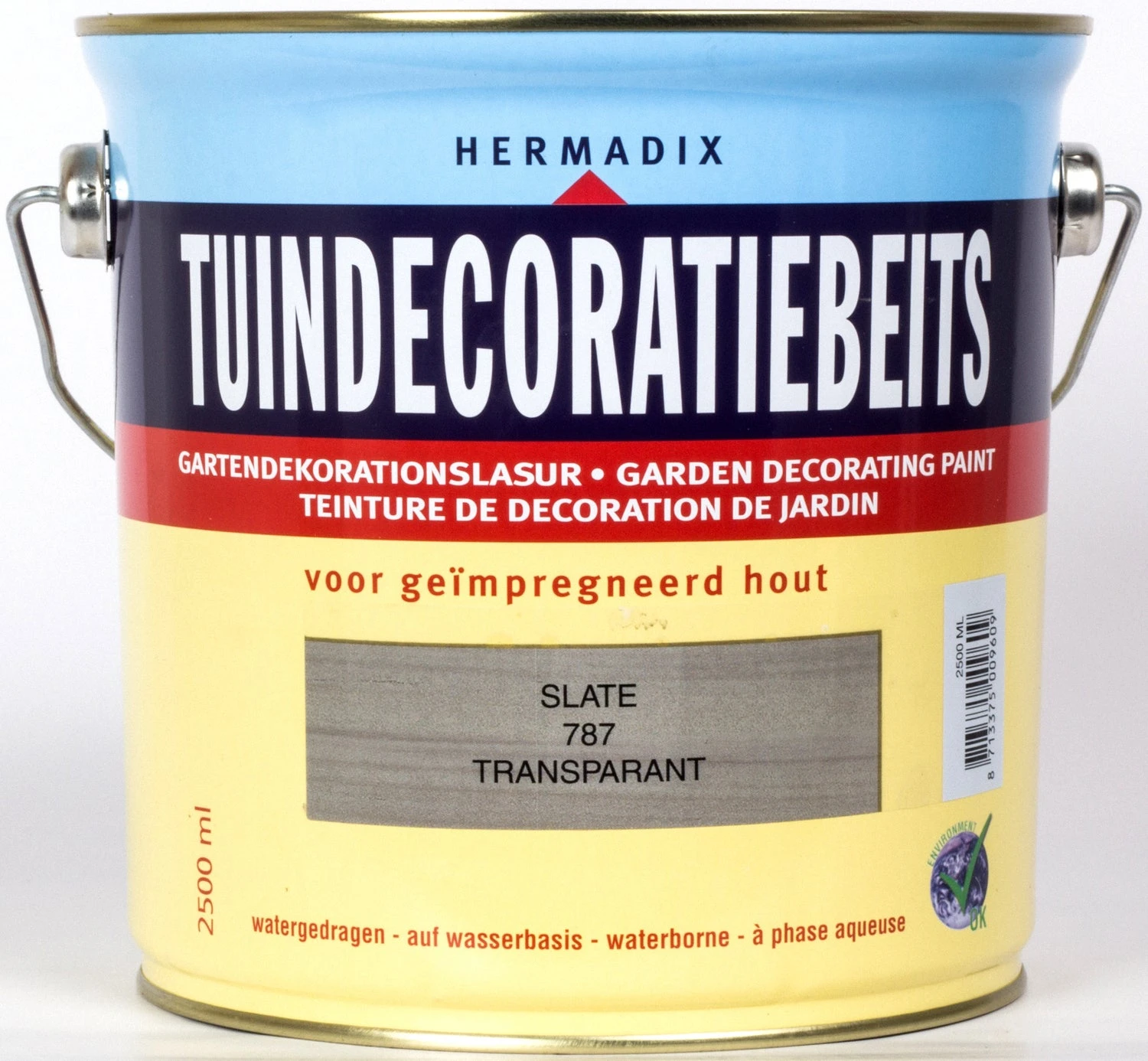 Hermadix Tuindecoratiebeits Slate 2,5 L 1 Hermadix Tuindecoratiebeits Slate 2,5 L