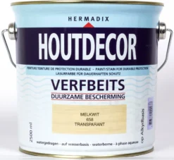 Hermadix Houtdecor Melkwit 2,5 L
