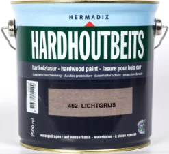 Hermadix Hardhoutbeits Lichtgrijs 2,5 L