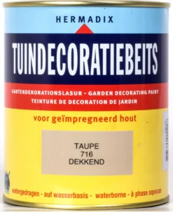 Hermadix Tuindecoratiebeits Taupe 750 Ml