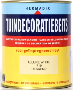 Hermadix Tuindecoratiebeits Allure Wit 750 Ml