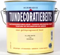 Hermadix Tuindecoratiebeits Allure Wit 2,5 L