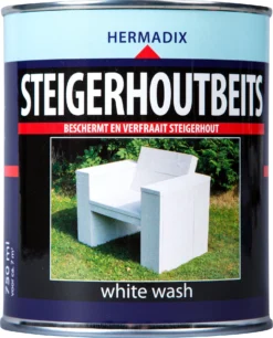 Hermadix Steigerhoutbeits Whitewash 750 Ml