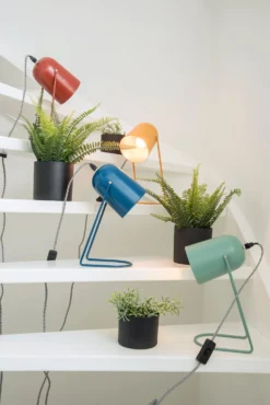 Leitmotiv Tafellamp Enchant Bruin 30 X 12,5 X 20 Cm