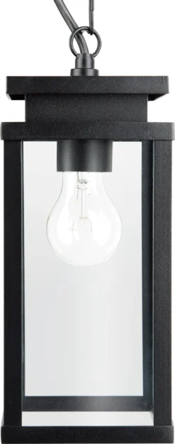 KS Verlichting Hanglamp Jersey Zwart 13 X 13 X 80 Cm