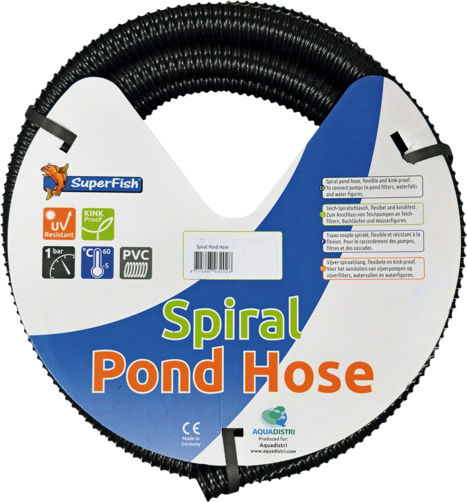 Superfish Spiraalslang 32 Mm 10 M 1 Superfish Spiraalslang 32 Mm 10 M