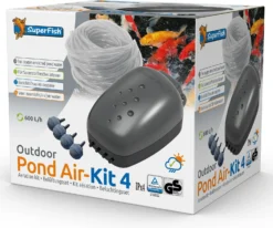 Superfish Vijver Luchtpomp Kit 4 600 L/h