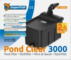 Superfish Vijverfilter Pond Clear 2-in-1 3000 L 5 Superfish Vijverfilter Pond Clear 2-in-1 3000 L -Buiten Gereedschaps Winkel 8715897275562 3