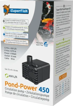 SuperFish Circulatiepomp Pond-Power 450 L/h