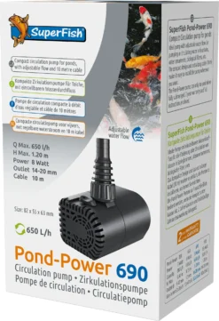 SuperFish Circulatiepomp Pond-Power 690 L/h