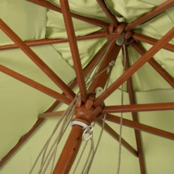 Intratuin Parasol Napoli Groen 80+UV D 300 Cm 5 Intratuin Parasol Napoli Groen 80+UV D 300 Cm -Buiten Gereedschaps Winkel 8717263358800 3