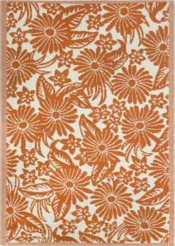 Intratuin Buitenkleed Bloem Oranje 180 X 120 Cm
