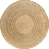 Intratuin Vloerkleed Jute Rond Naturel D 150 Cm