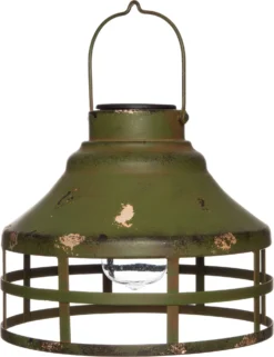 Intratuin Solar Hanglamp Groen D 24,5 H 21 Cm